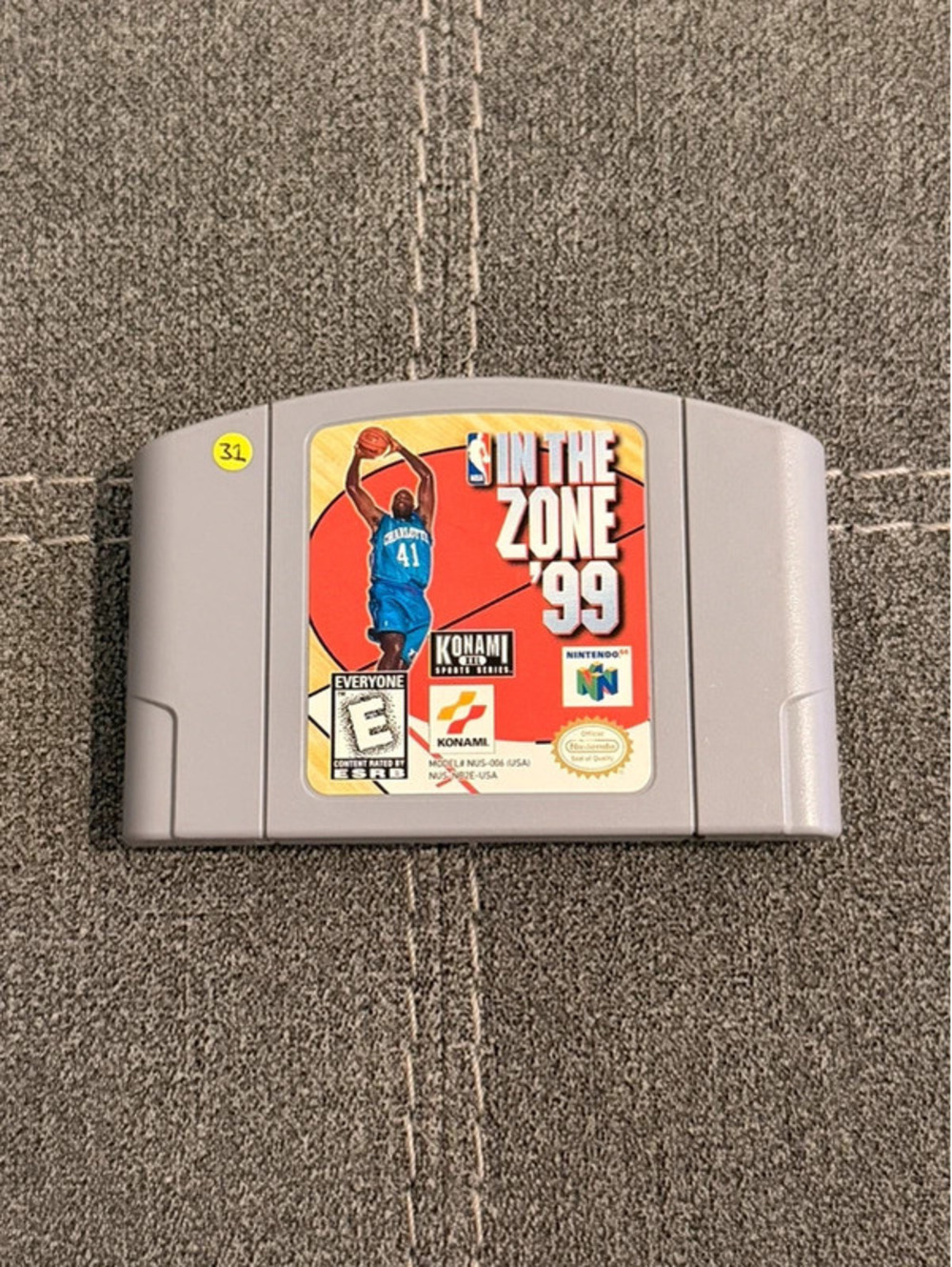NBA in the Zone ‘99 for Nintendo 64